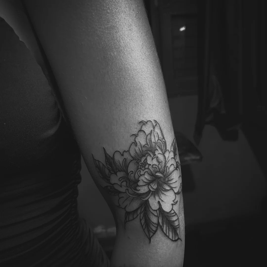 Tattoo botânico delicada 5 Tattoo botânico delicada 5