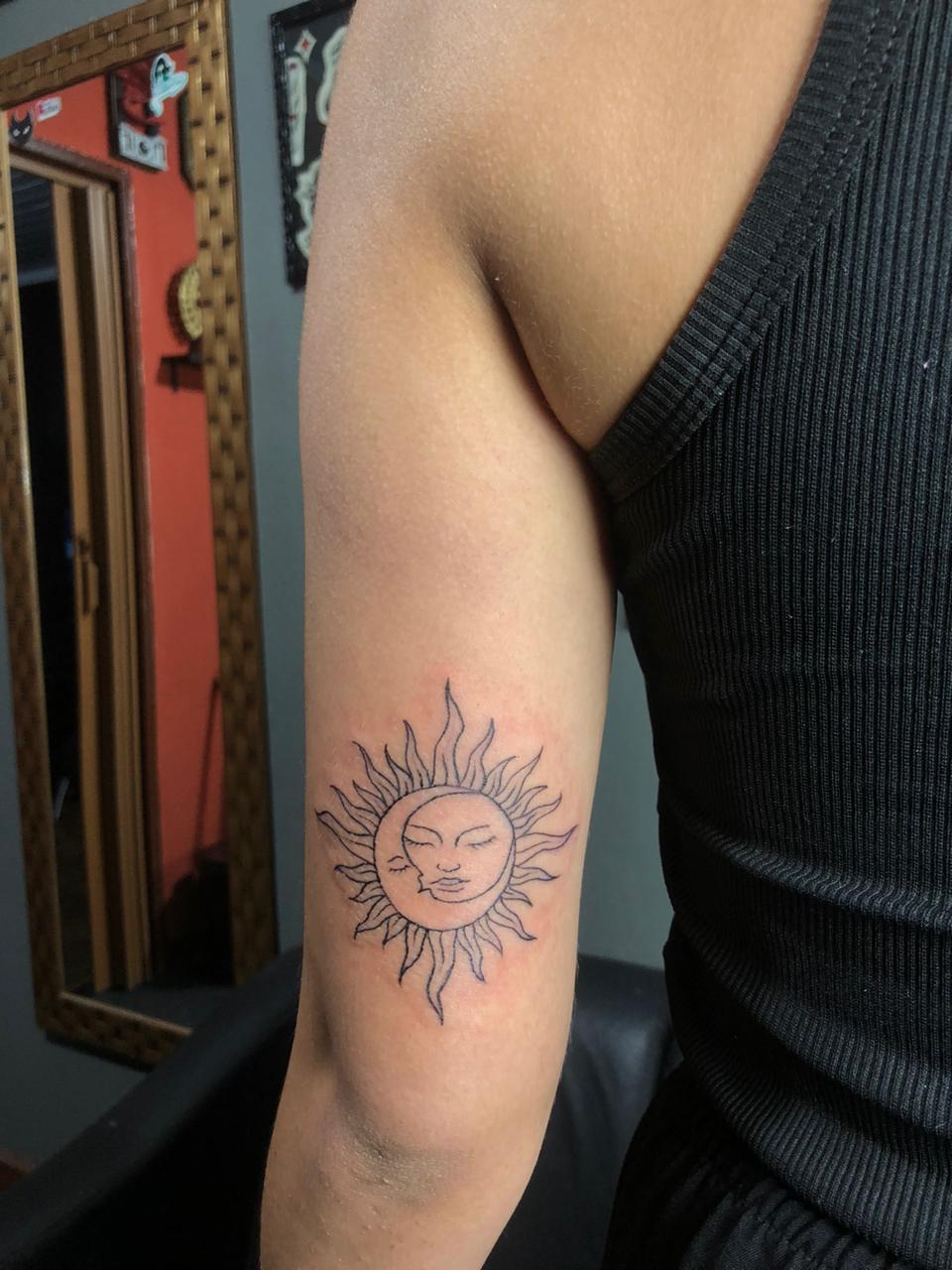 Tattoo botânico delicada 2 Tattoo botânico delicada 2